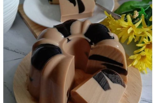 Puding Cappucino Cincau: Resep Mudah, Manis, dan Wangi
