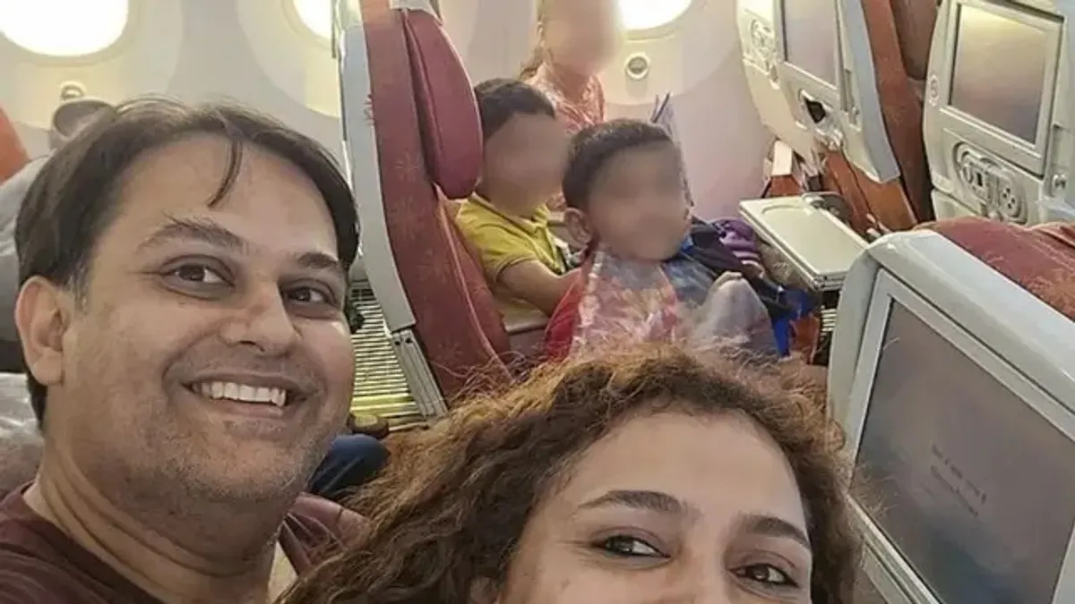 Detik-Detik Mengerikan: Selfie Terakhir Keluarga Joshi-Vyas Sebelum Tragedi AI-171