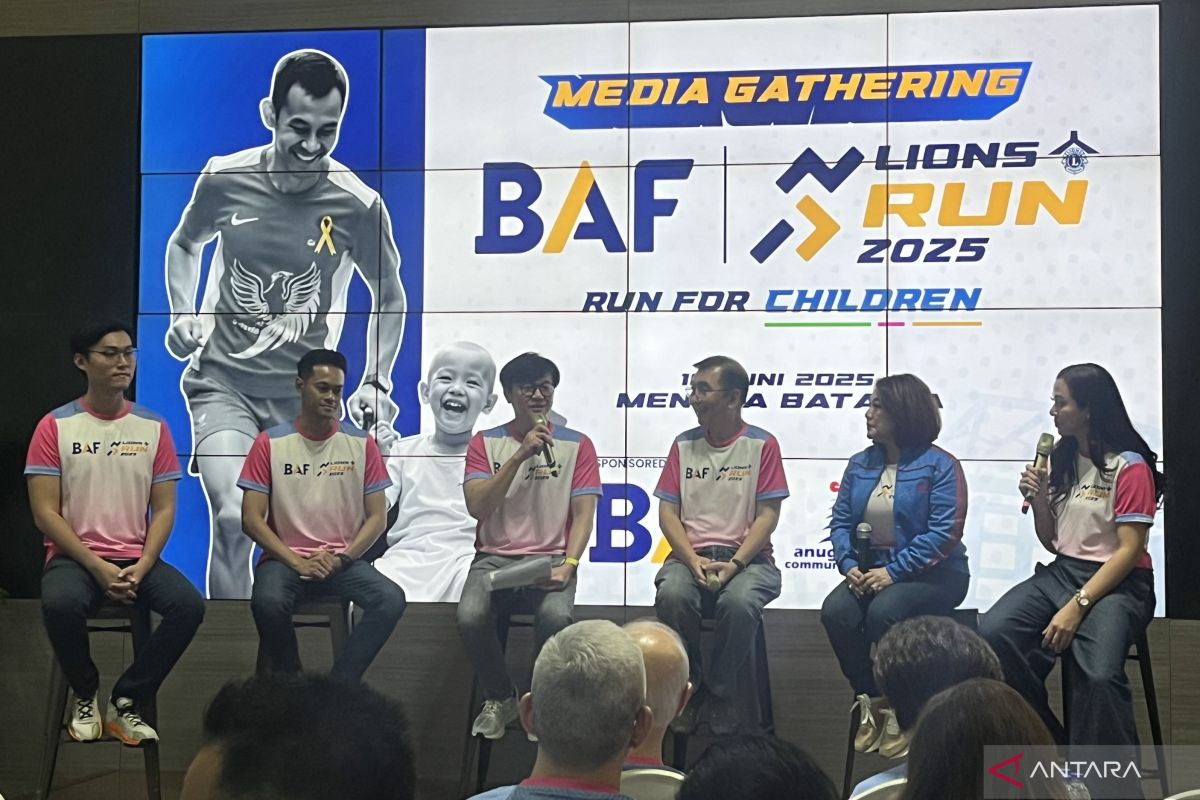 Lari BAF Lions 2025: Dukung Anak Pejuang Kanker