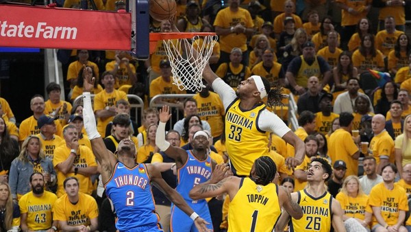 Pacers Menang Dramatis! Unggul 2-1 atas OKC di NBA Finals