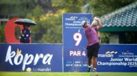 Rayhan Abdul Latief: Juara Hari Pertama Turnamen Golf Junior 2025