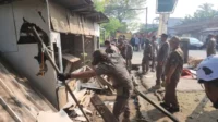 Satpol PP Depok Tindak Tegas Bangunan Liar Cipayung
