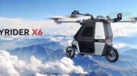 Skyrider X6: Motor Terbang Mewah Rp1,1 Miliar Resmi Meluncur