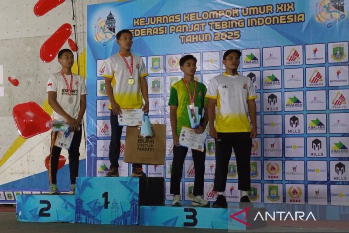 Sumsel Taklukkan Jawa, Juara Kejurnas Panjat Tebing!